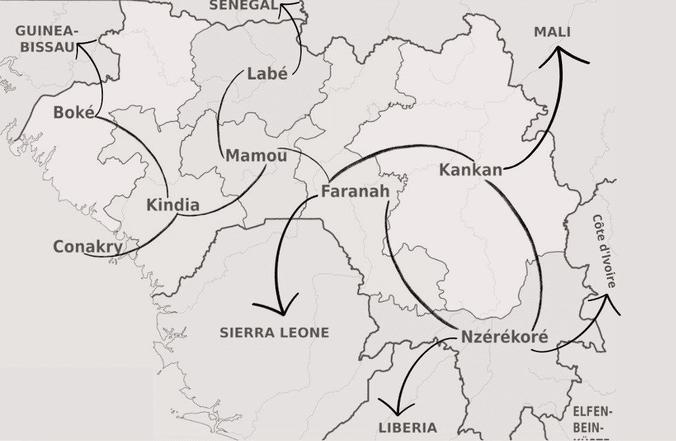 Zones d'intervention
